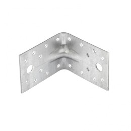 Сибртех Крепежный уголок усиленный 2.5 мм, KUU 70 x 70 x 55 мм Россия 464103