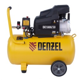 Denzel Компрессор воздушный DK1800/50, Х-PRO 1.8 кВт, 280л/мин, 50л 58068