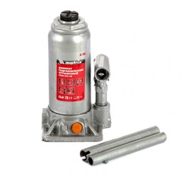 Matrix Домкрат гидравлический бутылочный, 5 т, h подъема 197-382 мм 50764