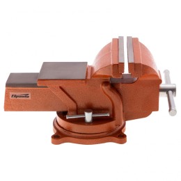 Sparta Тиски слесарные, 150 мм, поворотные, с наковальней 186275