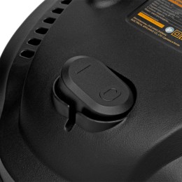 Denzel Пылесос строительный SVC15, 1200 Вт, бак 15 л, шланг 2 м 28201