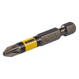 Denzel Набор бит комбинированный 3 шт., PZ1, PZ2, PZ3, 50 мм, сталь S2 11677