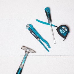 Gross Ключ трубный рычажный, №0, 0.5, цельнокованый, CrV, тип "S" 15610