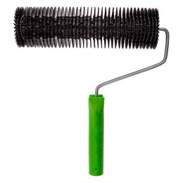 Сибртех Валик игольчатый для наливных полов с ручкой, острая игла, 240 мм// 81110