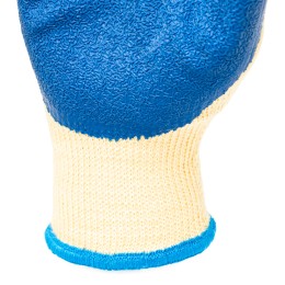 Сибртех Перчатки трикотажные, полиэфирные, латексное рельефное покрытие, размер 8// 677515