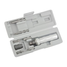 Matrix Отвертка ударно-поворотная 1/2, набор бит, 6 шт, пластиковый бокс 11575