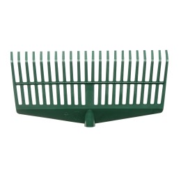 Сибртех Грабли веерные пластиковые, 420 мм, 22 плоских зуба, без черенка, Россия 617055