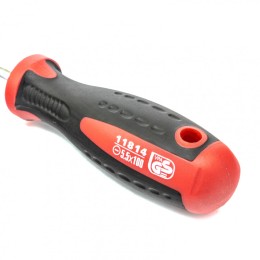 Matrix Отвертка Profi, SL5.5 х 100 мм, S2, двухкомпонентная рукоятка 11814