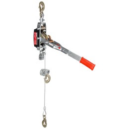 Matrix Лебедка рычажная, тяга 4 т, подъем 1.6 т, двойное храповое колесо 52225