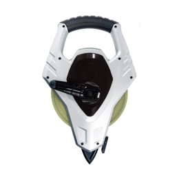 Gross Рулетка геодезическая 50 м х 13 мм, откр, корп, металлическая лента, Super-Нейлон, двусторонняя шкала 31480