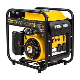 Denzel Генератор инверторный GT-3500iF, 3.5 кВт, 230 В, бак 5 л, открытый корпус, ручной старт 94705