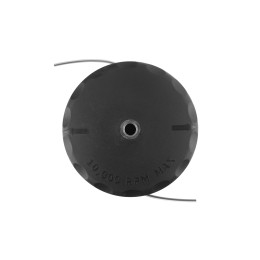 Denzel Катушка триммер. полуавтомат. легкая заправка гайка М10 М10 М8, лев. шаг 1,0 1,25мм 96390