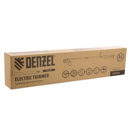 Denzel Триммер электрический TE-1200, 1200 Вт, 380 мм, катушка + диск, разборная штанга 96611
