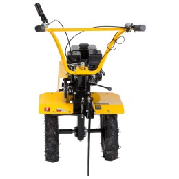 Denzel Мотоблок DPT-470, 7 л.с, ременное сцепление, ширина 85 см, глубина 35 см, фрез 3 х 4, ШОМ, передачи 3В/1Н 56405