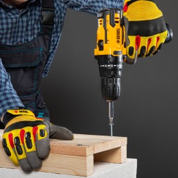 Denzel Дрель-шуруповерт аккумуляторная CDL-12CB, Li-Ion, 12 В, 1 акк.// 26102