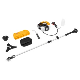 Denzel Триммер бензиновый DTS-52S, 52 см3, разъемная штанга, состоит из 2 частей 962165