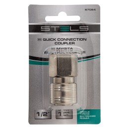 Stels Муфта универсальная быстросъемная ("мама"), внутренняя резьба 1/2, 1 шт, 57064