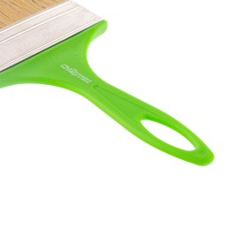 Сибртех Кисть флейцевая Евро , 100 x 8, натуральная щетина, пластиковая ручка 83304