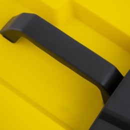 Denzel Газонокосилка электрическая GM-1200, 1200 Вт, ширина 32 см, 3 уровня, травосборник 25 л. 96615