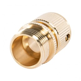 Palisad Соединитель латунный, быстросъемный, внешняя резьба 3/4, посадочный D 3/4 66275