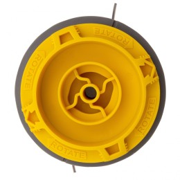 Denzel Катушка триммерная полуавтомат, быстрая заправка, шестигранник HEX х 15/6, болт 5/16 левый, М8 левый 96364