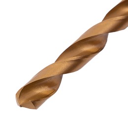 Matrix Сверло по металлу, 12 мм, HSS, нитридтитановое покрытие, цилиндрический хвостовик 717980