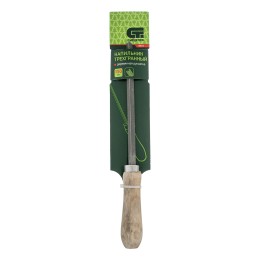 Сибртех Напильник трехгранный, 150 мм, деревянная ручка 16023