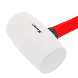 Matrix Киянка резиновая, 910 г, белая резина, фибергласовая рукоятка// 11198