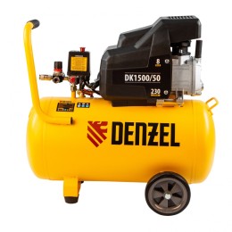Denzel Компрессор воздушный DK1500/50, Х-PRO 1.5 кВт, 230 л/мин, 50 л 58064