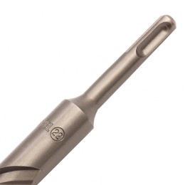 DENZEL Бур по бетону, двойная спираль, три пылеотводящие кромки, 22 x 460 мм 705054