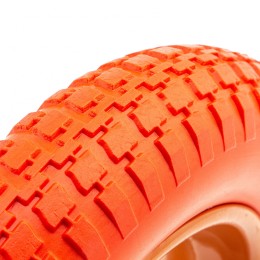 Palisad Колесо полиуретановое 3.00-8, длина оси 90 мм, подшипник 16 мм 68975