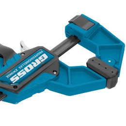 Gross Струбцина реечная, быстрозажимная, пистолетного типа, пошаговый механизм, пластиковый корпус, 150 мм 20700