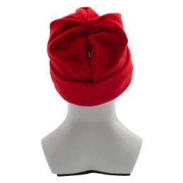 Сибртех Шапка с отворотом из флиса для взрослых, размер 58-59, красная 68831