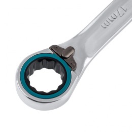 Gross Набор ключей комбинированных с трещоткой, 8-19 мм, 7 шт, реверсивные, CrV 14892