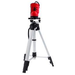 Matrix Уровень лазерный самовыравнивающийся, 150 мм, штатив 1150 мм, набор в пластиковом кейсе 35033