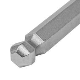 Denzel Набор ключей имбусовых, HEX, 2-12 мм, CrV, 9 шт., удлиненные, с шаром 12365