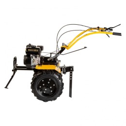 Denzel Мотоблок DPT-270X, 7 л.с, дисковое сцепление, ширина 90 см, глубина 35 см, фрез 3 х 4, ВОМ, передачи 2В/1Н 56403