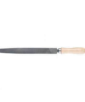Сибртех Напильник плоский, 200 мм, деревянная ручка 16226