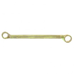 Сибртех Ключ накидной, 19 х 22 мм, желтый цинк 14628