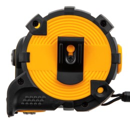 Denzel Рулетка 5м х 19мм, автоматич. фиксац., нейлон. покрытие, магнит. зацеп, двухстор. разметка// 31521