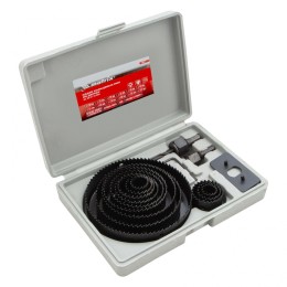 Matrix Набор кольцевых пил по дереву, 19-127 мм, 12 предметов 70472