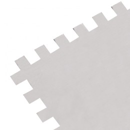 Matrix Гладилка из нержавеющей стали, 280 х 130 мм, зеркальная полировка, пластмассовая ручка, зуб 6 х 6 мм 86781