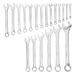 Matrix Набор ключей комбинированных 6-32 мм, 20 шт, CrV, полированный хром 15441