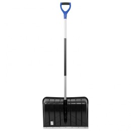 Palisad Лопата для уборки снега пластиковая, 540 х 375 х 1520 мм, стальной черенок,стальная планка, 61568