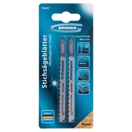 Gross Полотна для электролобзика по дереву, 2 шт, ( 3102-T101BR ) 78261