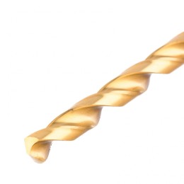 Matrix Сверло спиральное по металлу 10 x 300 мм, HSS, нитридтитановое покрытие 714310