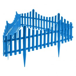 Palisad Забор декоративный Гибкий, 24 х 300 см, голубой, Россия, 65019
