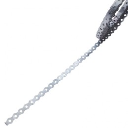 Сибртех Лента перфорированная вентиляционная, "волна", 0.55 мм, LP VLN 1.2 см х 25 м, цинк Россия 46552