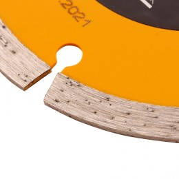 Denzel Диск алмазный, отрезной сегментный, 125 х 22.2 мм, сухая резка 73101