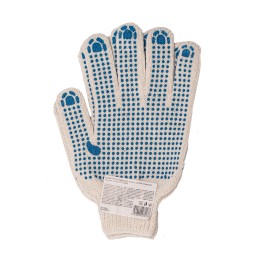 Сибртех Перчатки трикотажные, с 2хПВХ точкой, 7 класс// Россия 67824